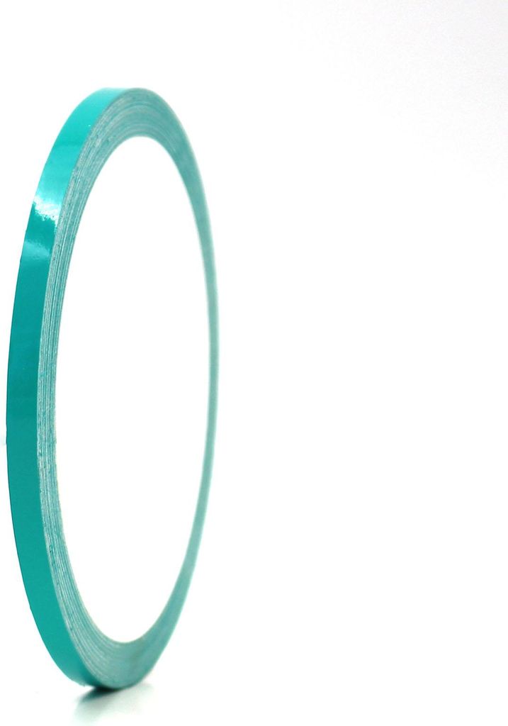 10m Zierstreifen 4mm Türkis Dekorstreifen Auto Motorrad Boot Modellbau Klebestreifen