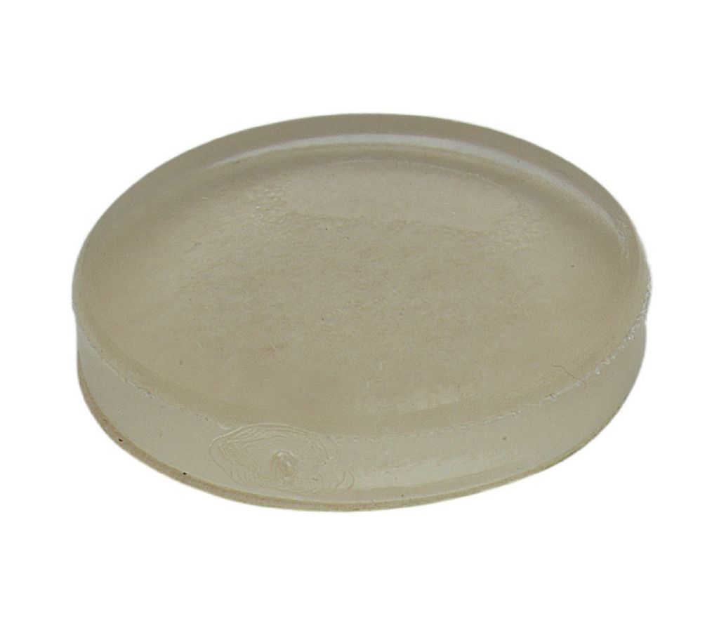 HSI Schutzpuffer selbstklebend gewölbt Kunststoff transparent 8mm HPf 25 St./pc