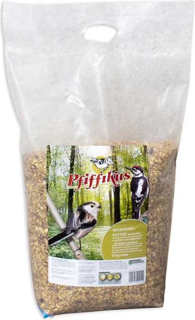 Pfiffikus Wildvogelfutter schalenlos Tragegr.10 kg