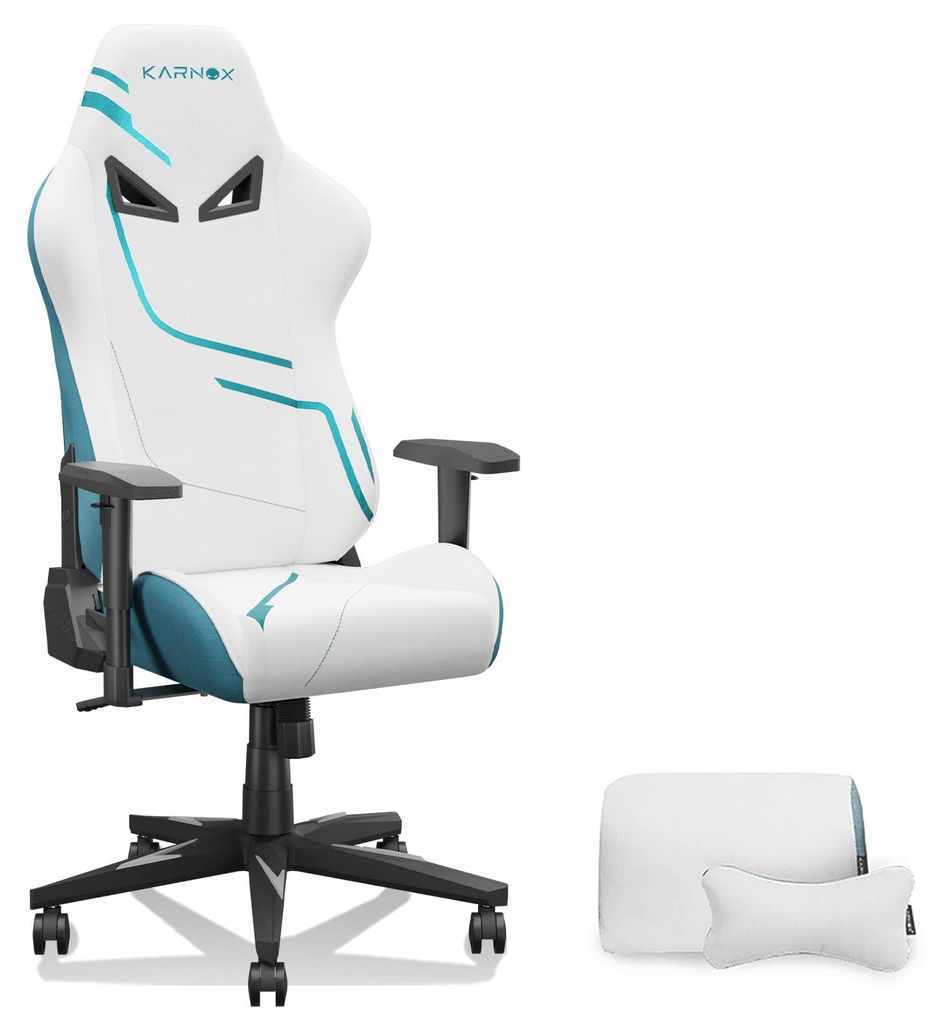 KORNOX Gamingstoel, gestoffeerd, hoge rugleuning, in hoogte Productafbeelding 