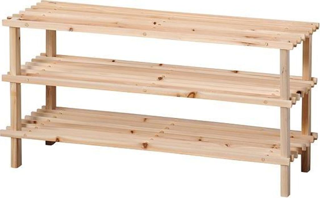 KESPER Rangement pour chaussures avec trois étagères, 77 x Image du produit 