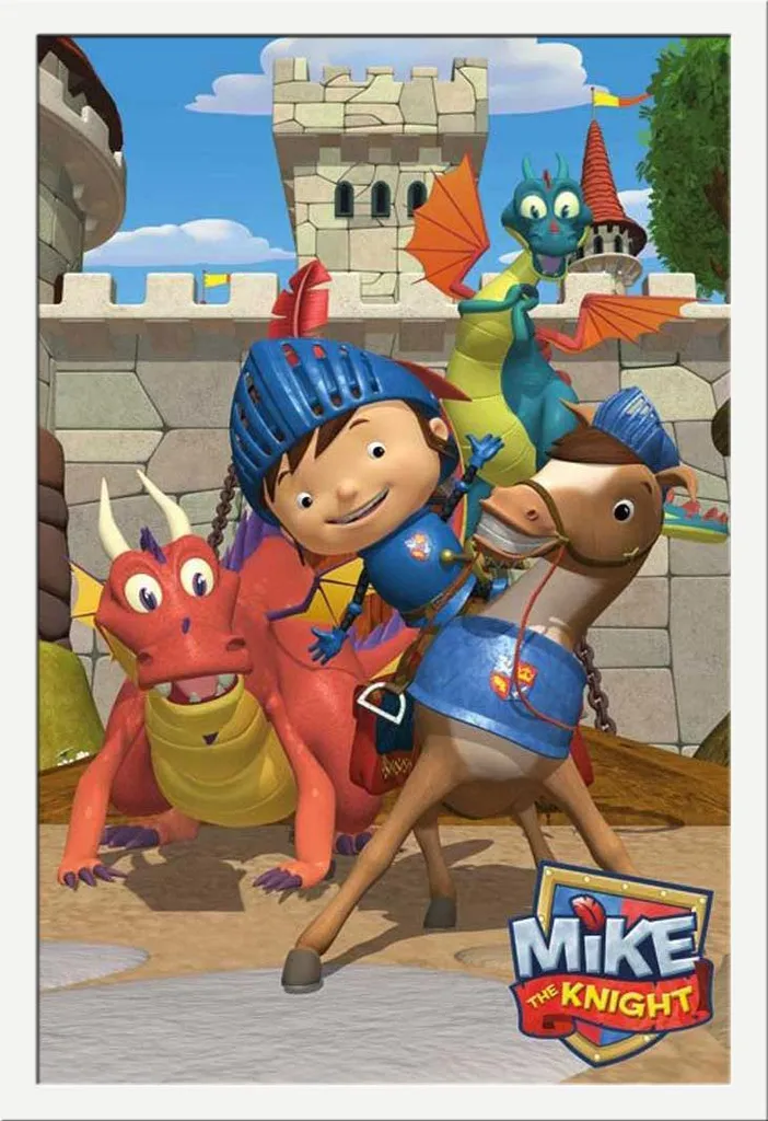 Mike the Knight Poster & Cornice Shinsuke - Il Top per i Piccoli