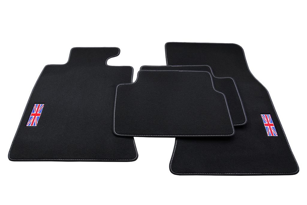 Exklusive Union Jack Fußmatten passend für Mini Clubman R55 Bj. 2007-2014