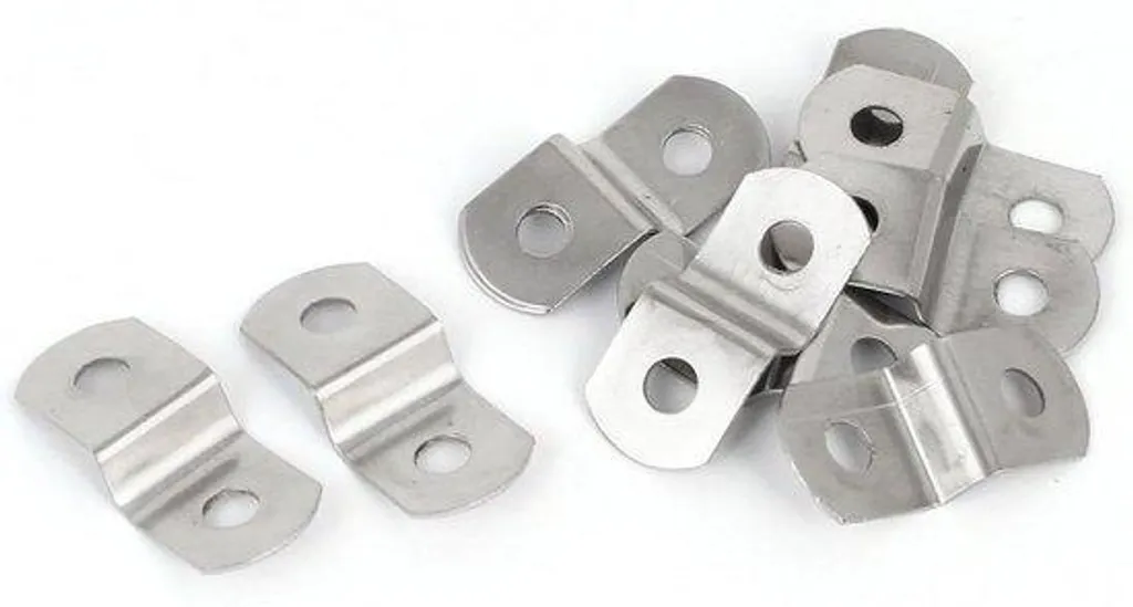Supports pour photos et marque-places de mariage en métal - Lot de 10