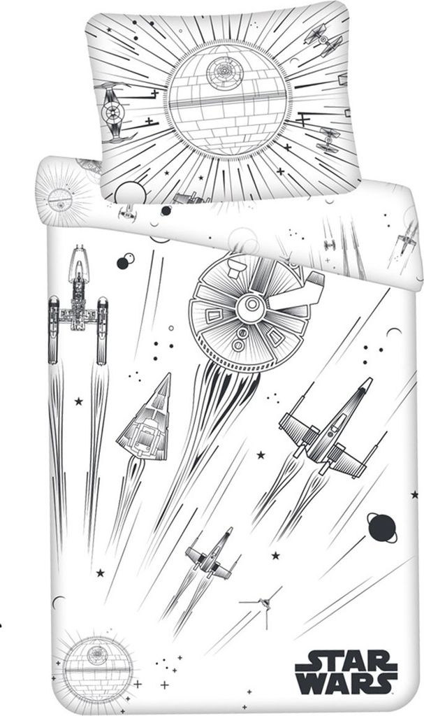 Poszwa na kołdrę Star Wars Death Star Glow in the Dark - Zdjęcie produktu 