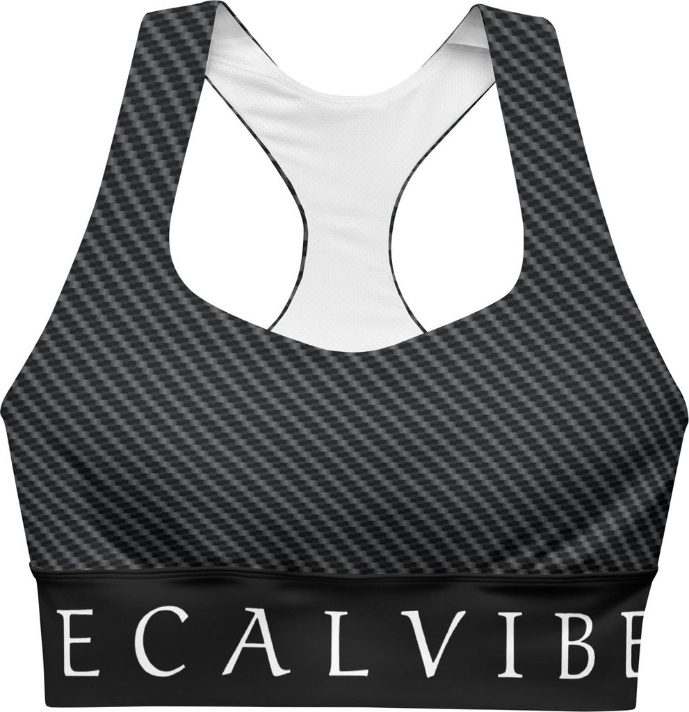 DECALVIBES Longline Sports Bra Sport BH Ultimate Carbon - Produktbild 