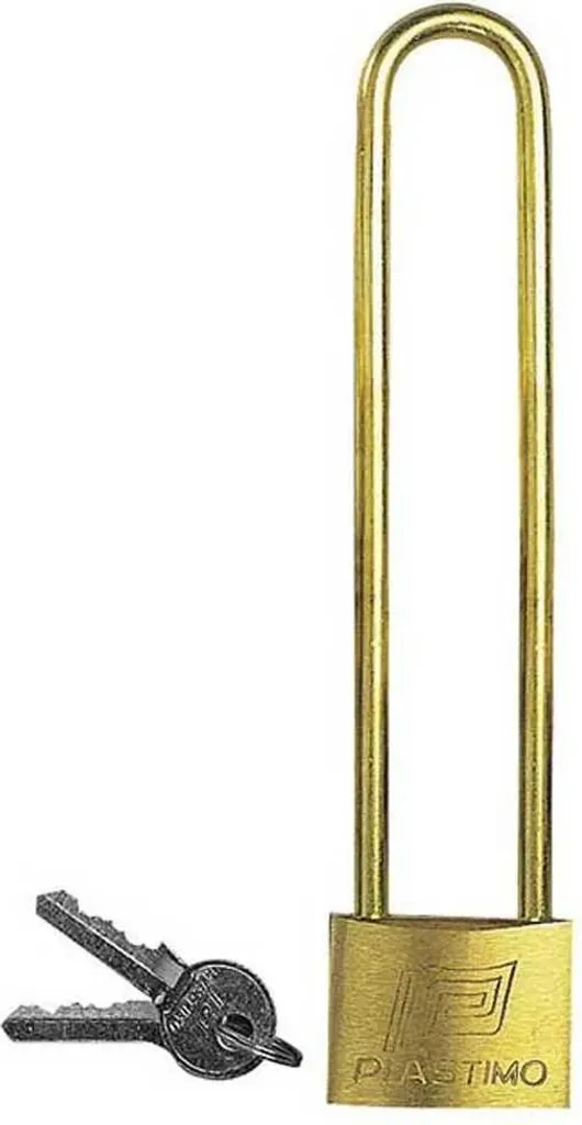 Cadenas Plastimo Golden 100 mm - Serrure de Sécurité Marine Haute Qualité