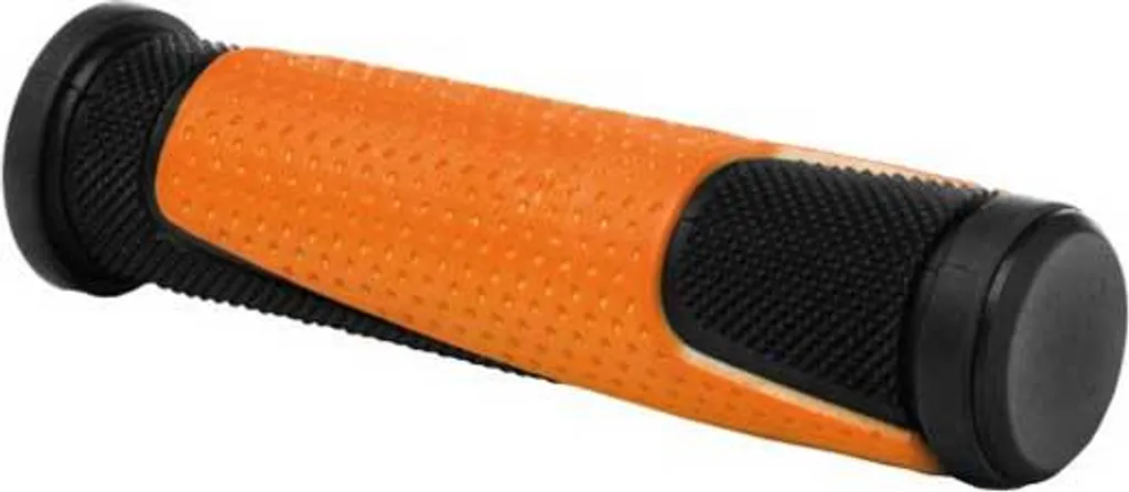 Poignées Wag 125 mm pour Guidon de Vélo - Amorti et Style Orange Vif