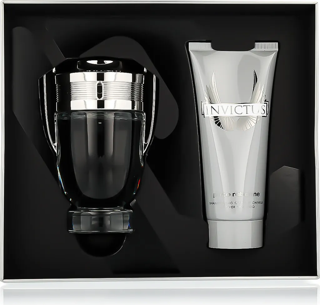 Coffret Parfum Invictus Rabanne Eau de Toilette Homme avec Gel Douche