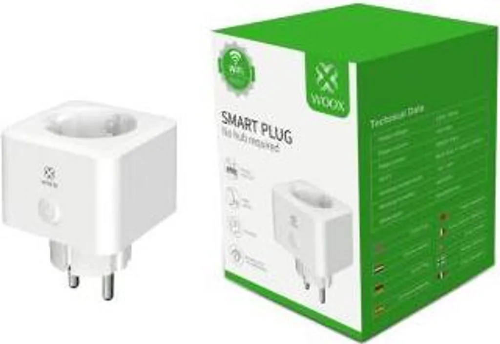 Prise intelligente 16A programmable avec commande vocale Smartlife blanc - 2