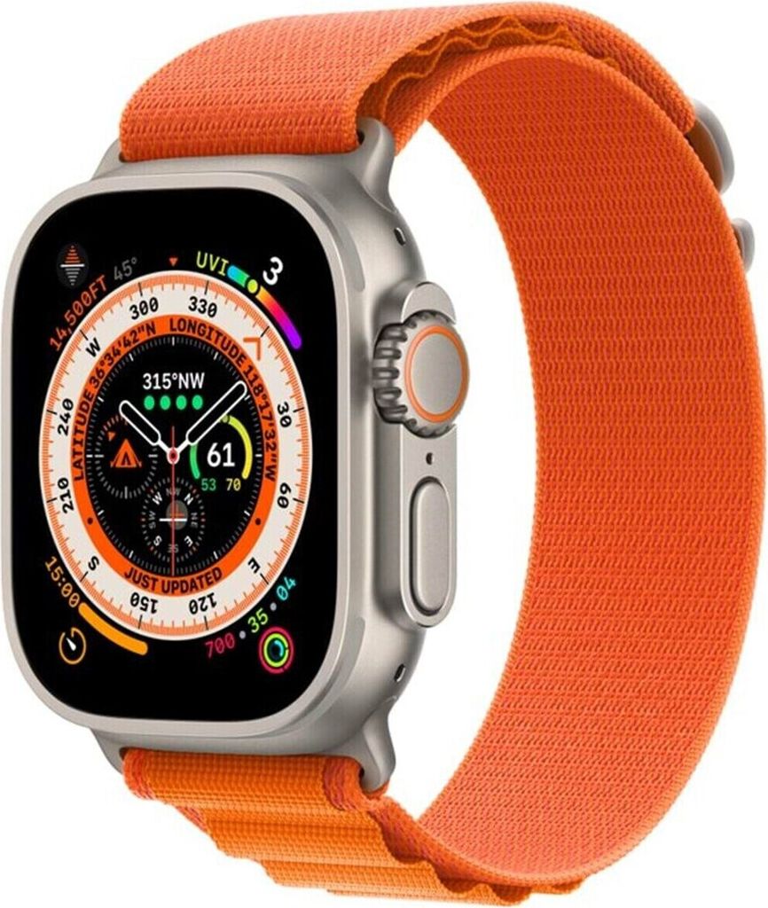 Apple Watch Ultra 49 Ti Orange Alp M-Frd Produktbild 