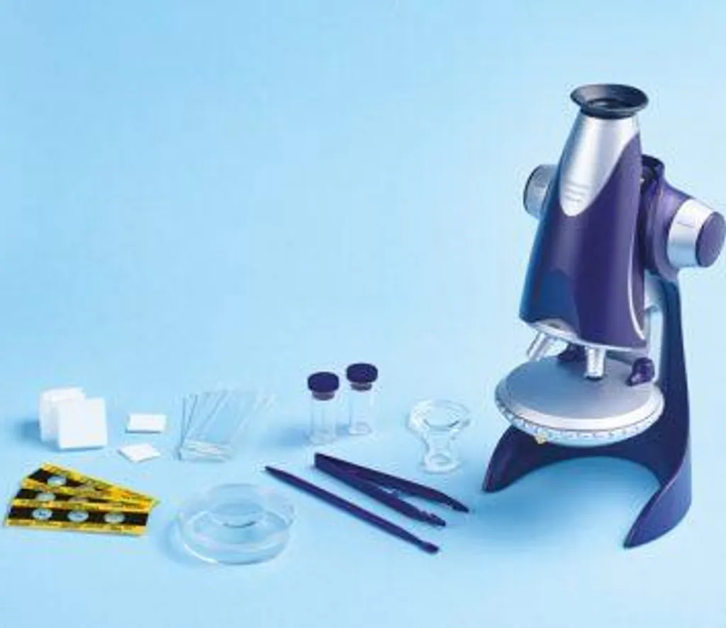 Microscope 450X haute définition avec éclairage LED et pack 40 éléments - 9