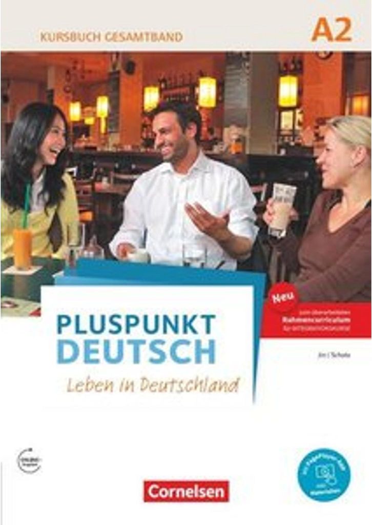 A book cover with people in the background.