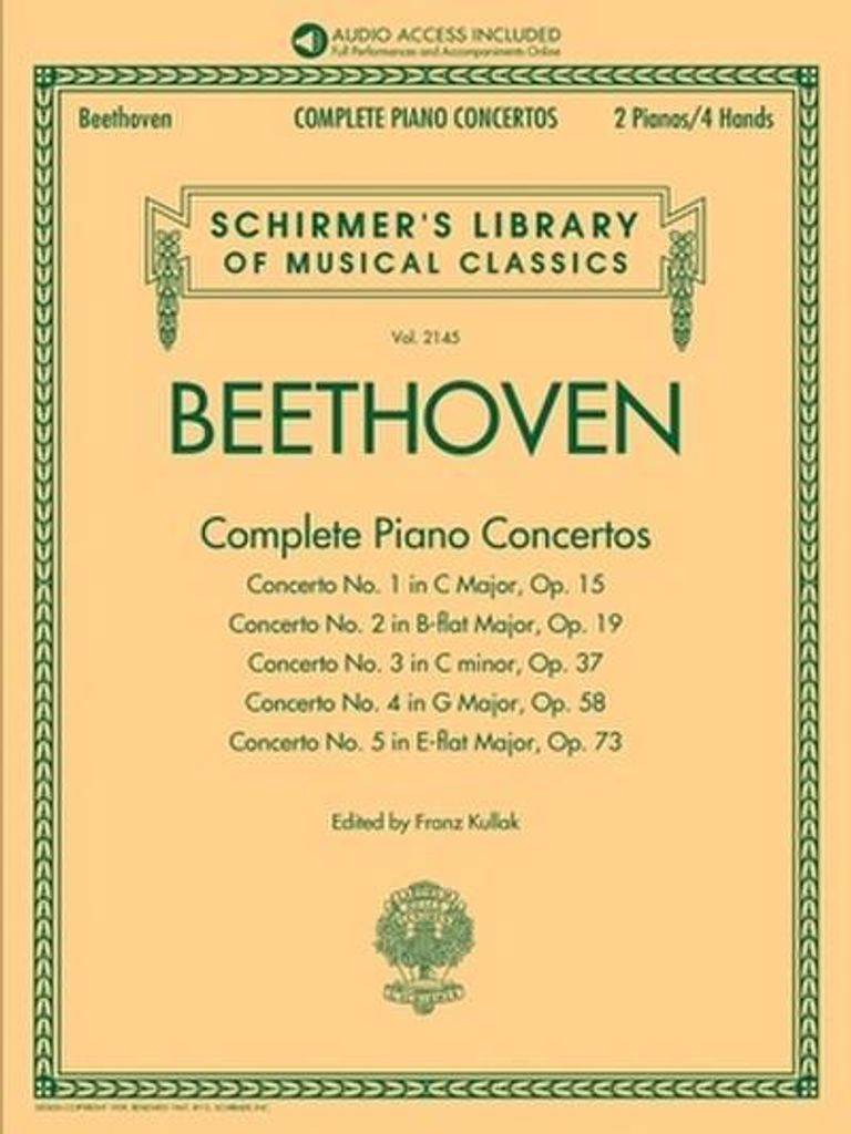 Beethoven: Sämtliche Klavierkonzerte