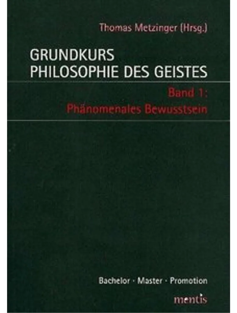 Comprendre la Conscience avec Grundkurs Philosophie des Geistes Tome 1