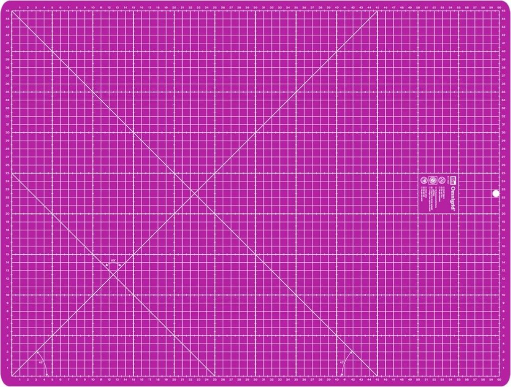Prym Schneideunterlage 45 x 60 cm cm/inch pink