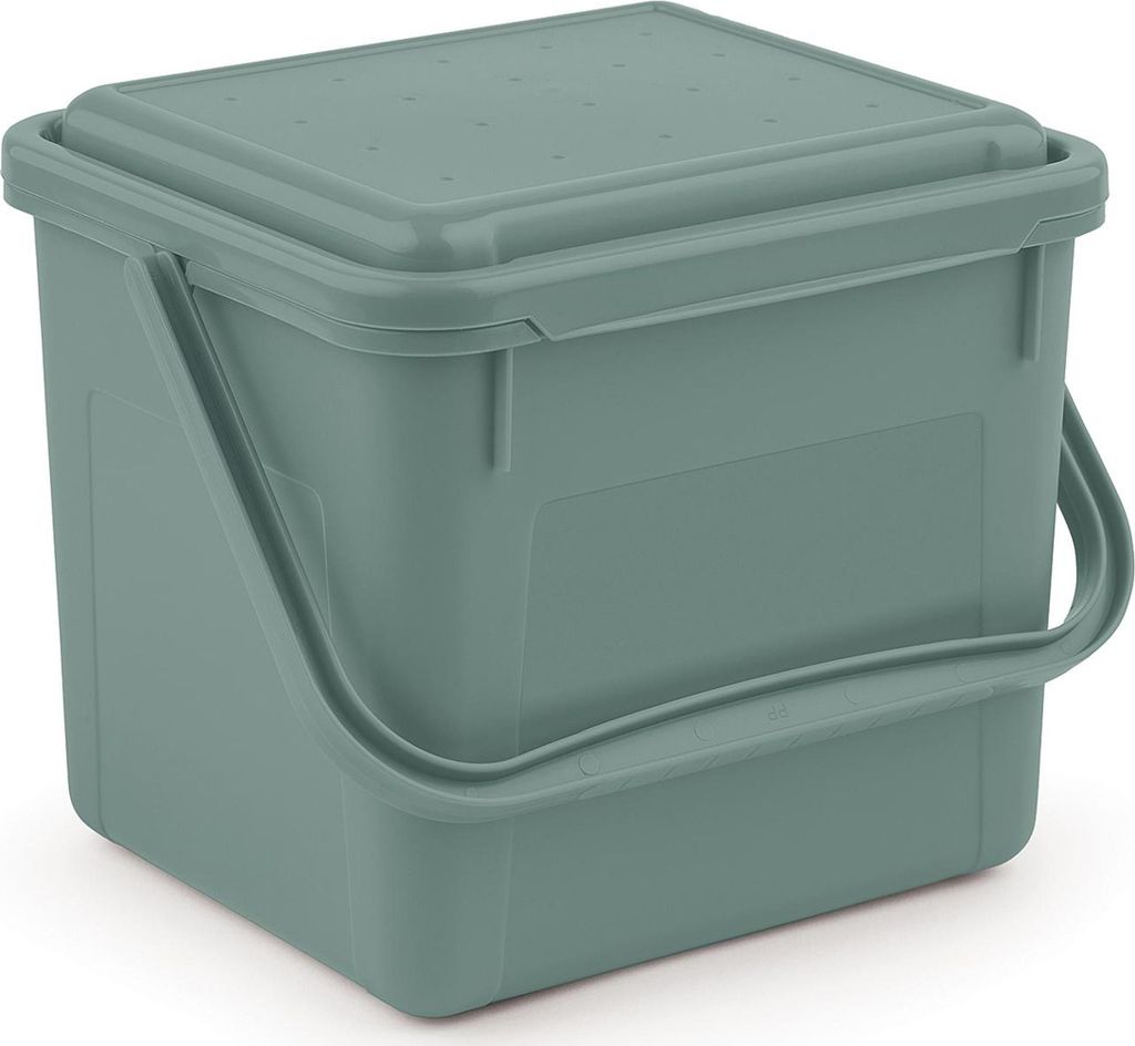 Cubo para compost ROTHO, capacidad: 5,00 litros, altura: Imagen del producto 