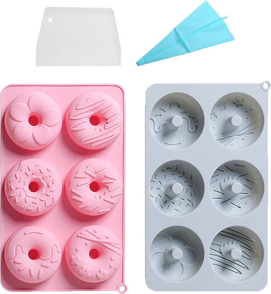2 balenia silikónových foriem na donuty, 2 balenia Obrázok produktu 