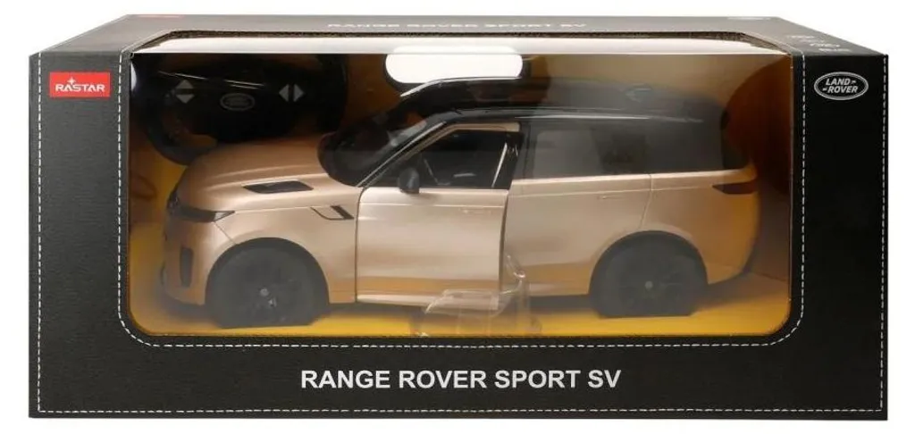 Voiture Range Rover Sport SV Gold RC 1:14 avec technologie 2,4 GHz