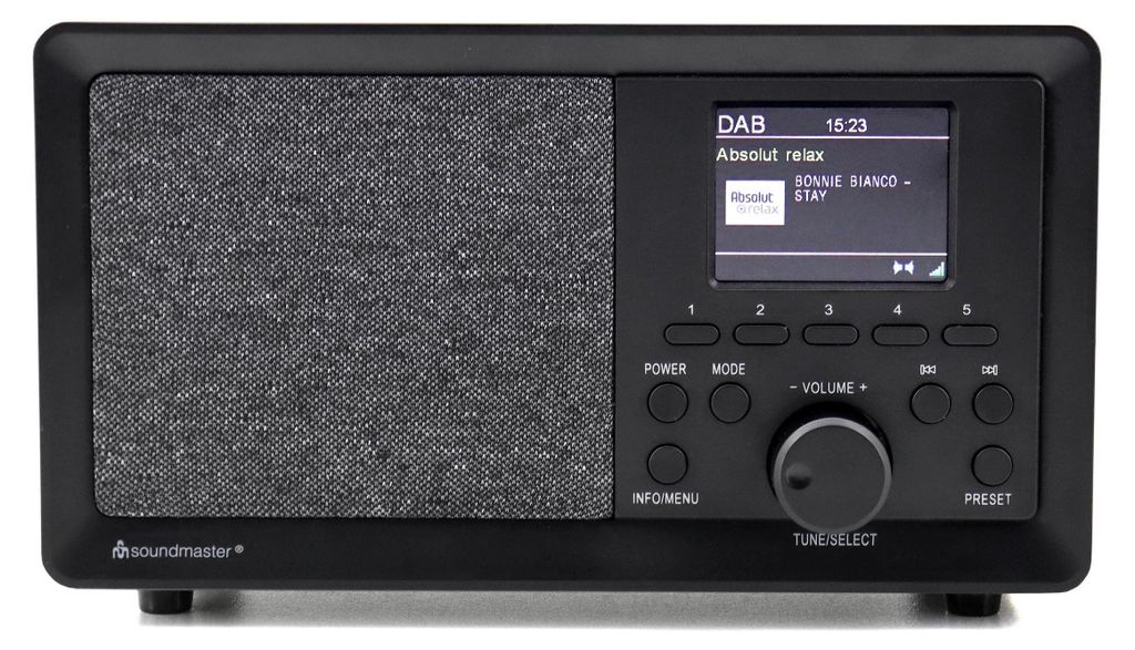 Soundmaster DAB350SW, Tragbar, Analog & Digital, DAB+, FM, Produktbild 