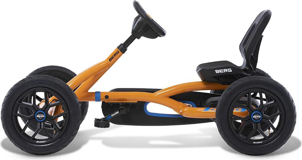 Siège Duo pour Kart à pédales - BERG TOYS - X-cross - Orange - Enfant - 5 ans et plus - Jeux - Jouets