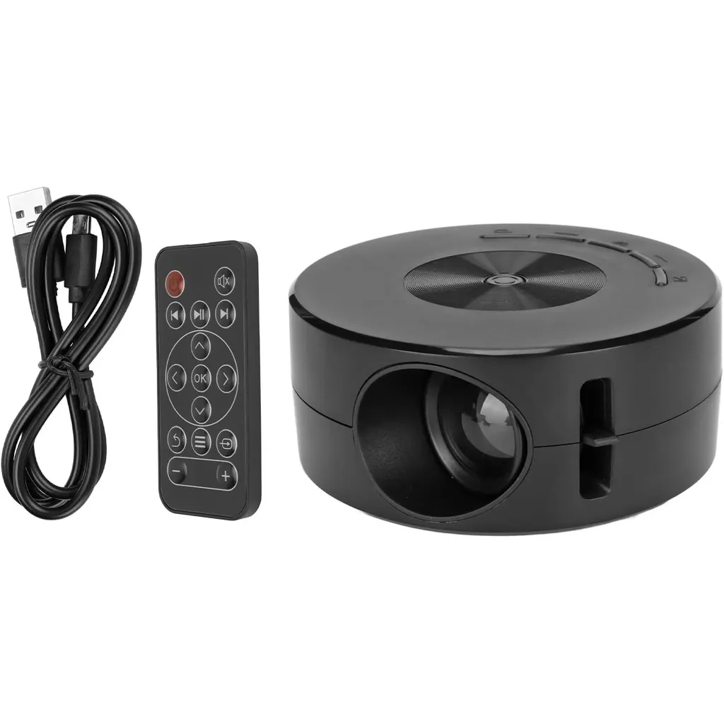 Proiettore USB per Bambini - Plastica Sicura Nera - Home Cinema Family - 3