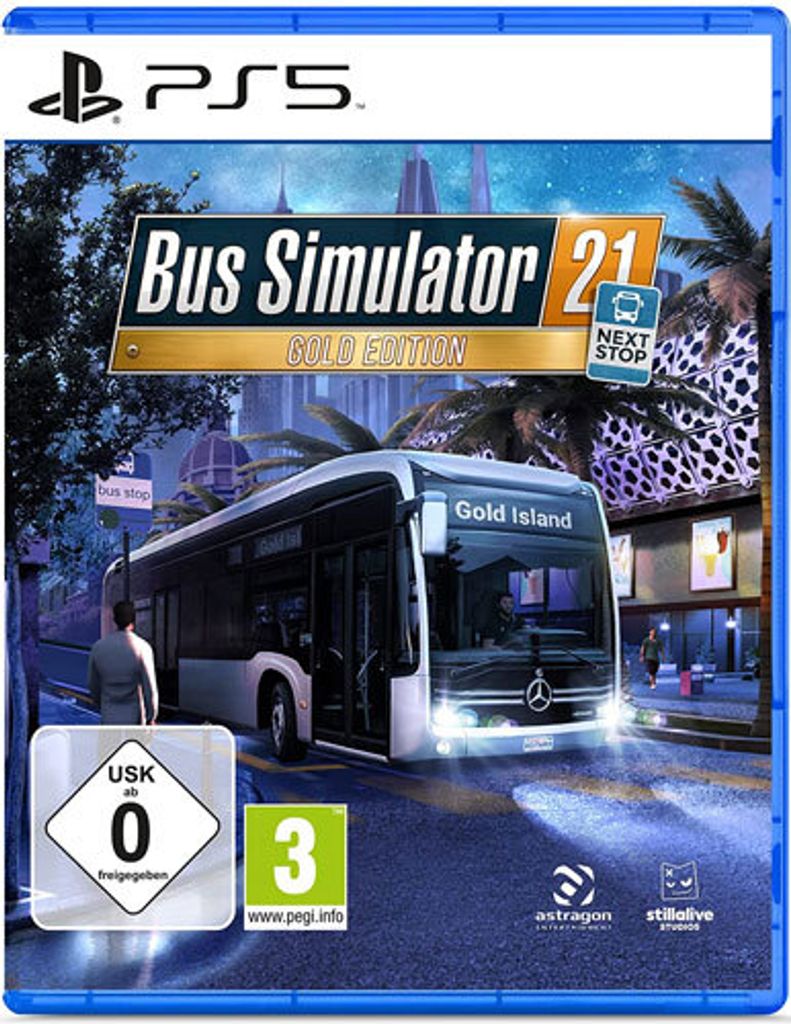 Bus Simulator 21 Next Stop (Gold Edition) PS5-Spiel Produktbild 
