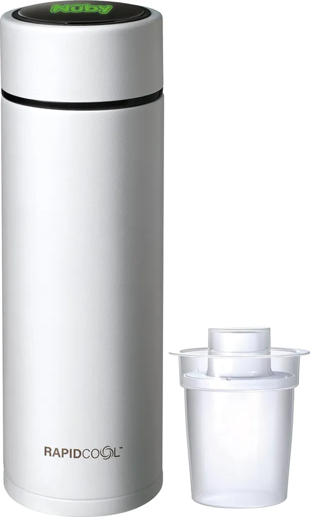 Nuby RapidCool Blanc : Préparateur Rapide de Lait avec Doseur Inclus