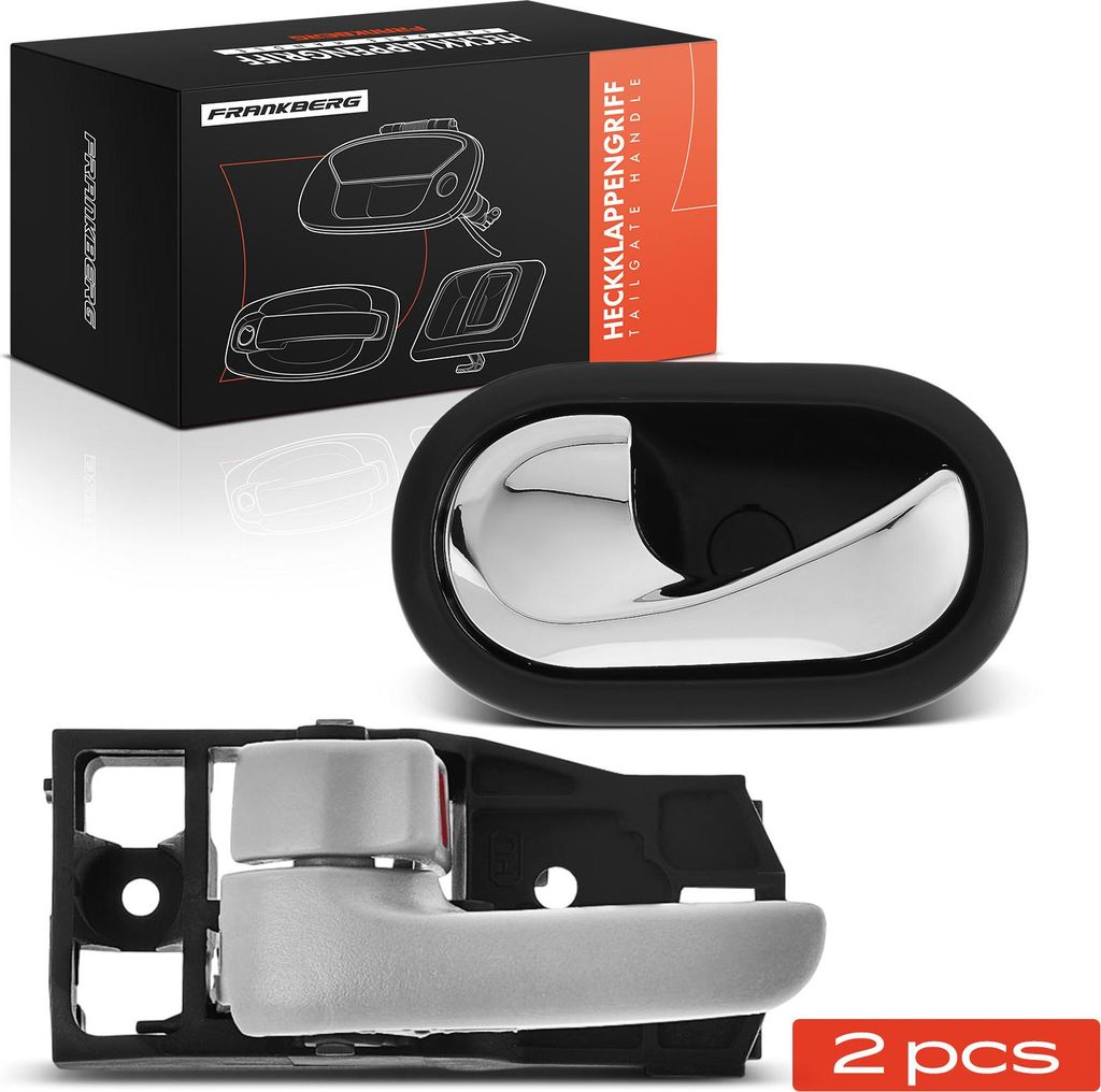 Frankberg 2x Türgriff Vorne Hinten für Dacia Duster Logan Renault