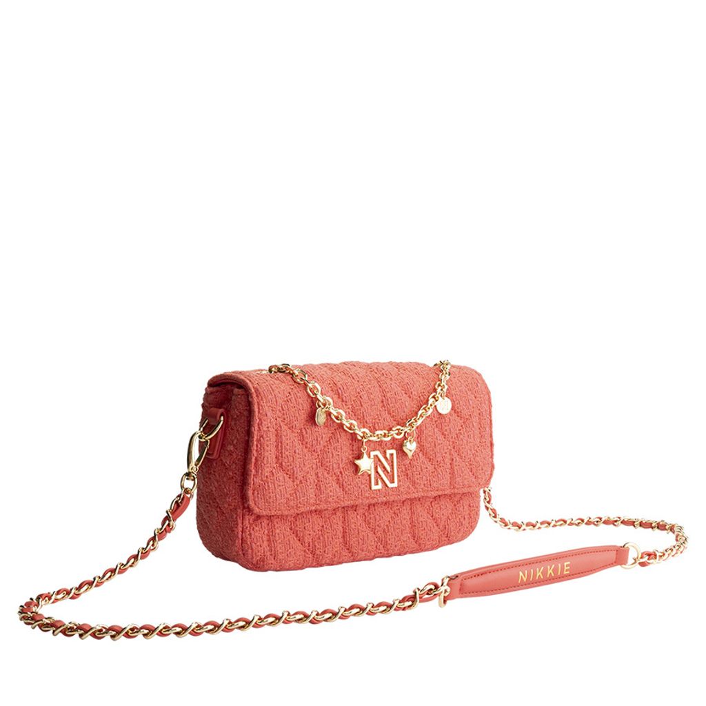 NIKKIE - Berkely Tweed Shouldertasch Eclectic - Schwarz