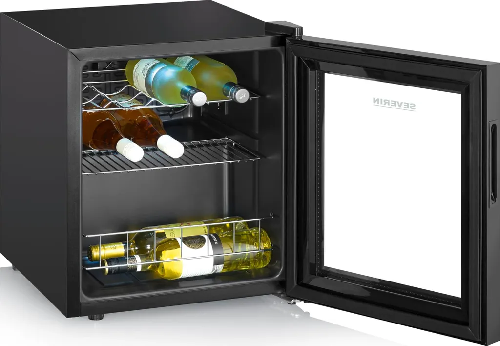 SEVERIN Cave à vin 8907 Noire 15 bouteilles 46L - Conservation Optimale