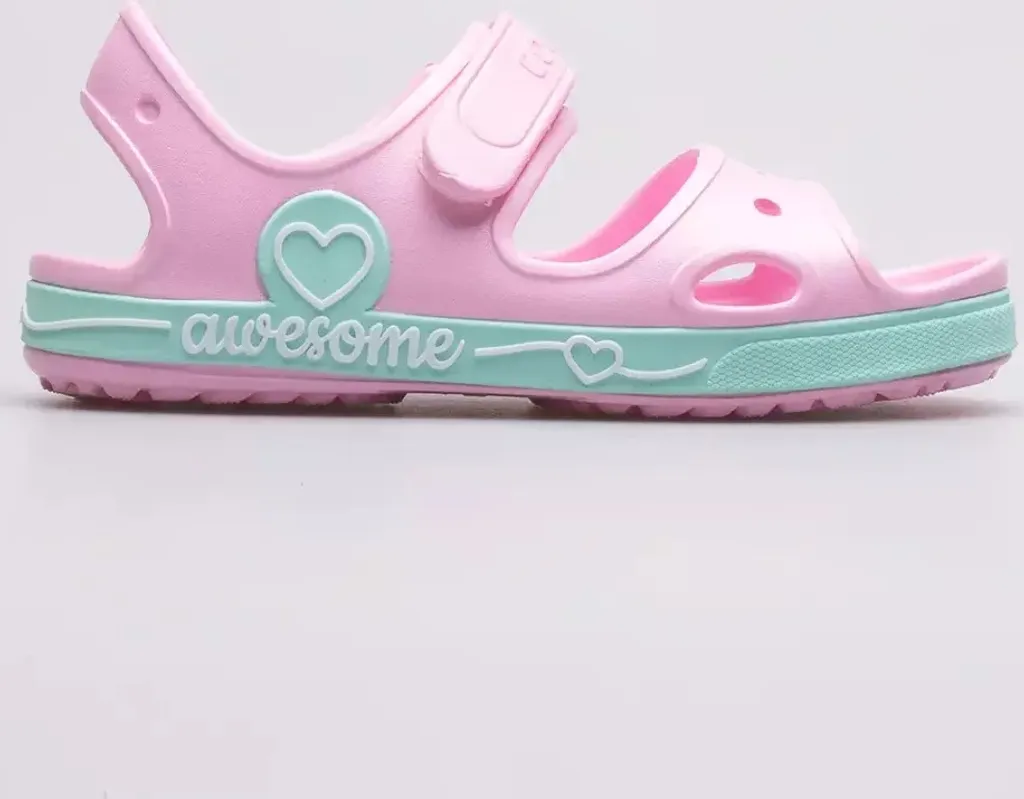 Sabots de Plage pour Enfant Rose - Sandales Légères COQUI Taille 22-23 - 4