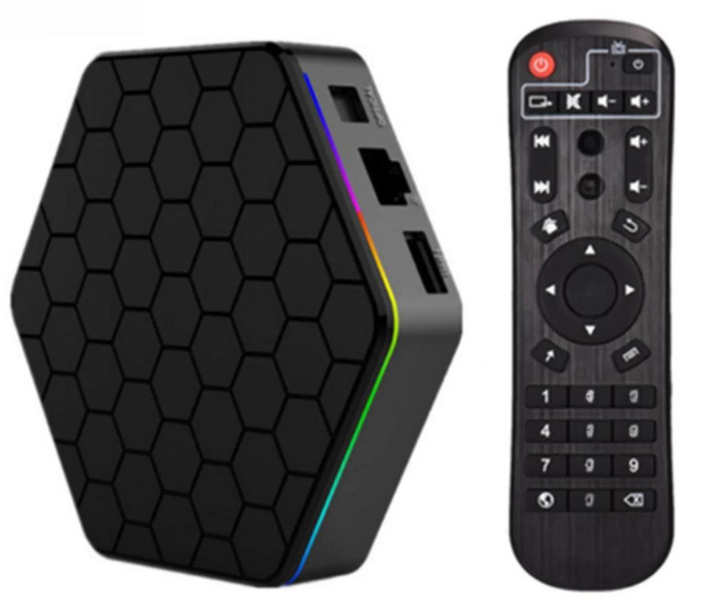 Android 12 Smart TV-Box - Set-Top-Box - 4K - Wi‐Fi 6 Dualband - H618 Cortex‐A53 Quad‐Core - 1 GB DDR3 RAM - 8 GB eMMC