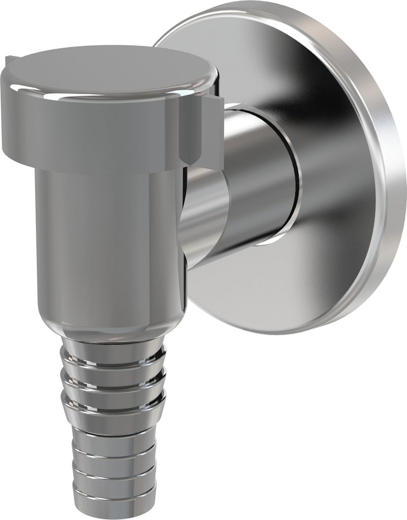 Alcadrain APS1 Aufputzsiphon für die Waschgeräte, verchromt