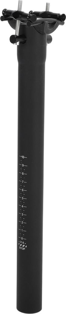 Fahrradsattelstš¹tzen Leichtes 2-Bolzen-Design Fahrradsattelstš¹tze Sattelrohr Mattschwarz 1 Stš¹ck 31,6x350mm Carbonfaser