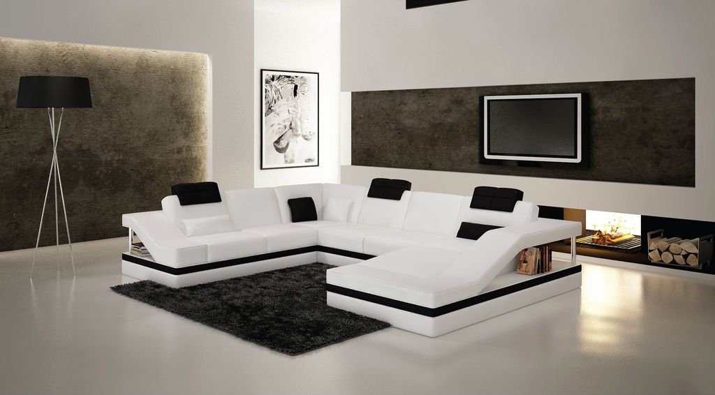 Ecksofa U Form 246 x 332 x 195 cm