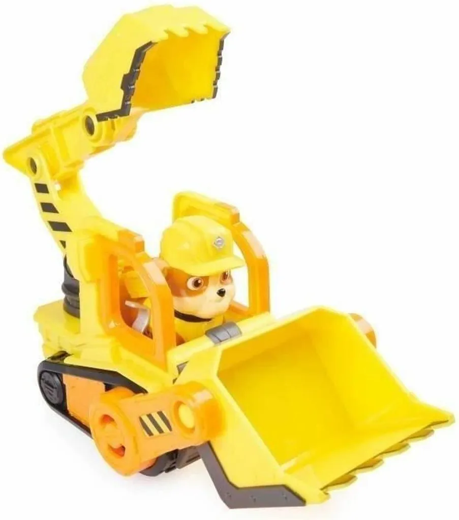 Camion de Ruben Jaune Spin Master avec Figurine Pat' Patrouille Articulé