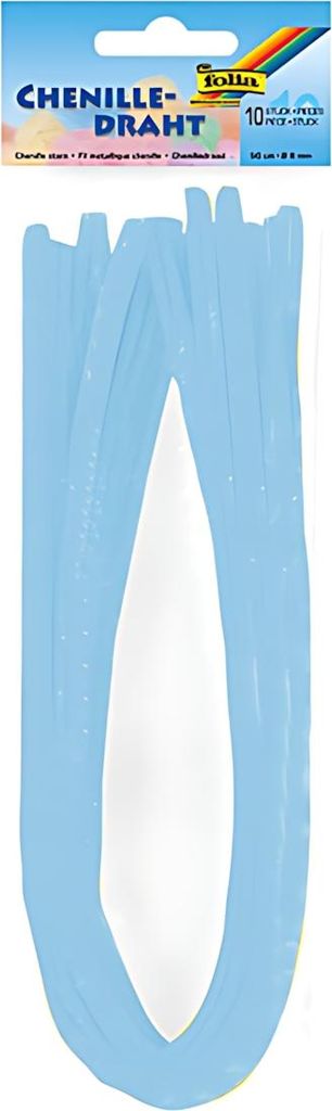 Folia 77830, Handwerk-Rohrreiniger, Cyan, 10 Stück(e), 50 mm, 8 mm