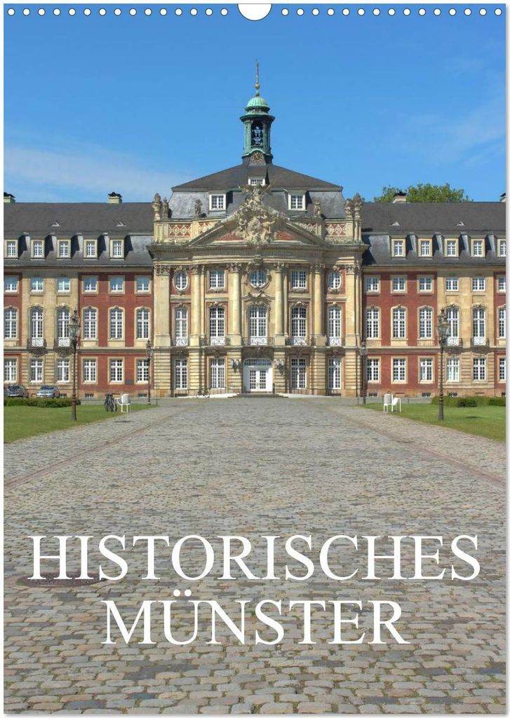Historisches Münster (Wandkalender 2026 DIN A3 hoch), CALVENDO Monatskalender