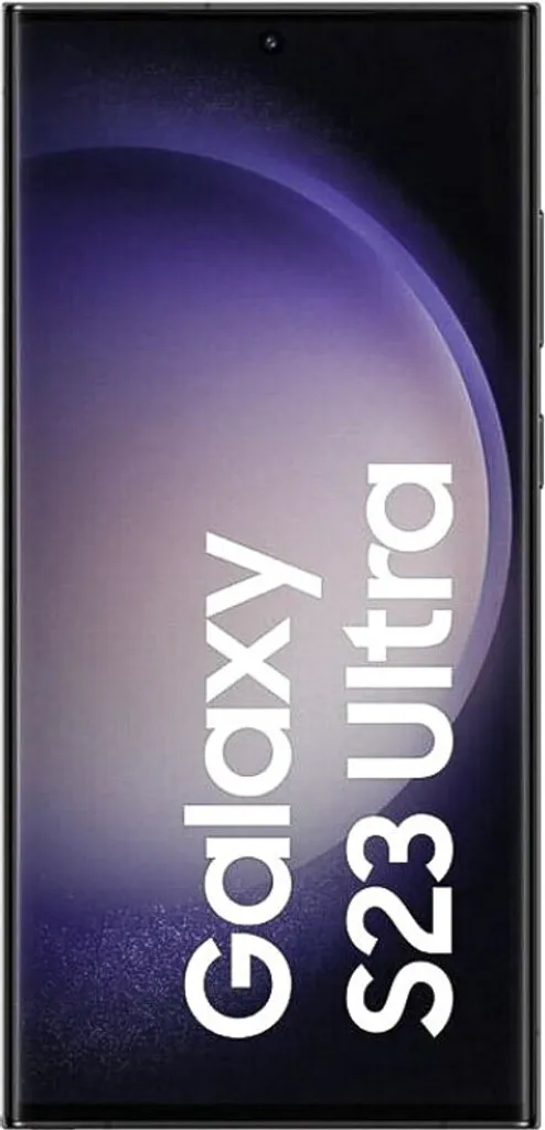 Bloc Écran Complet Samsung S23 Ultra Noir Original avec Châssis Inclus