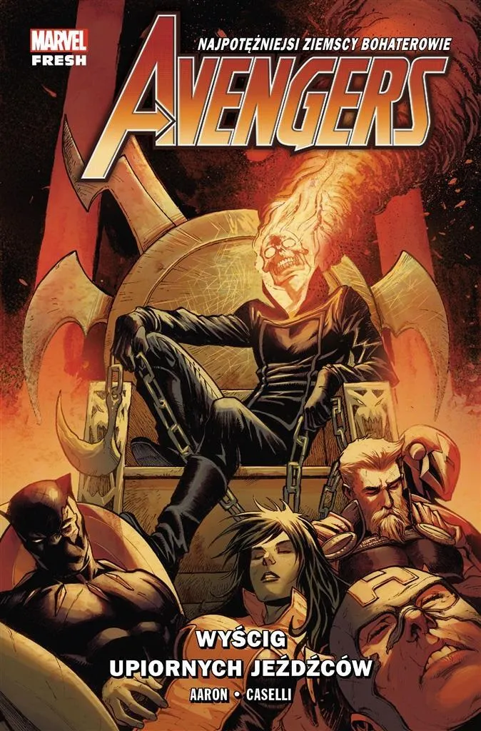 Bande Dessinée Avengers Volume 5 Course des Ghost Riders Album Cartonné