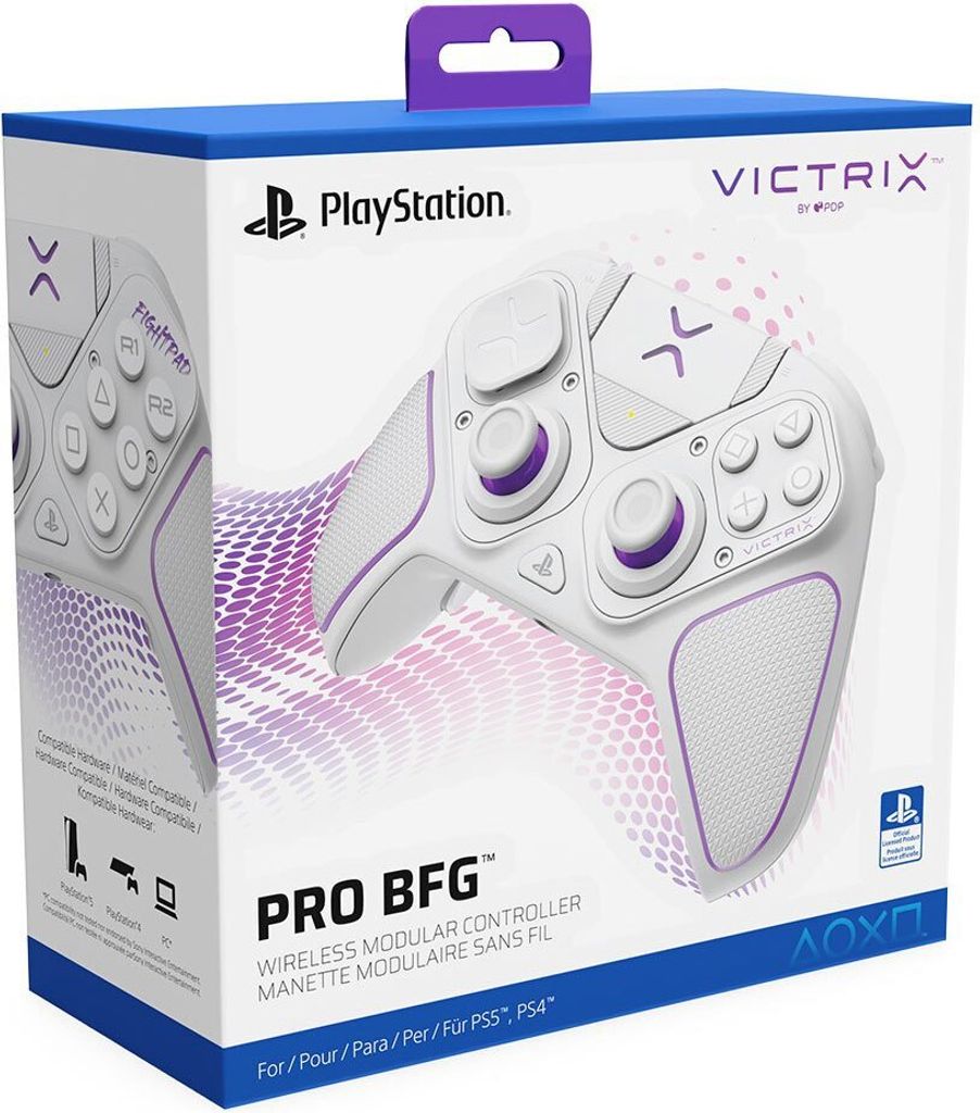 PDP 052-002-WH, Gamepad, PC, PlayStation 4, PlayStation 5, Produktbild 