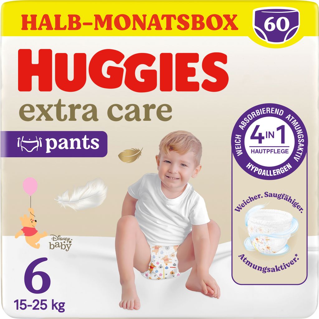 Huggies Extra Care Pants Disney-Design Größe 6, 60 Produktbild 