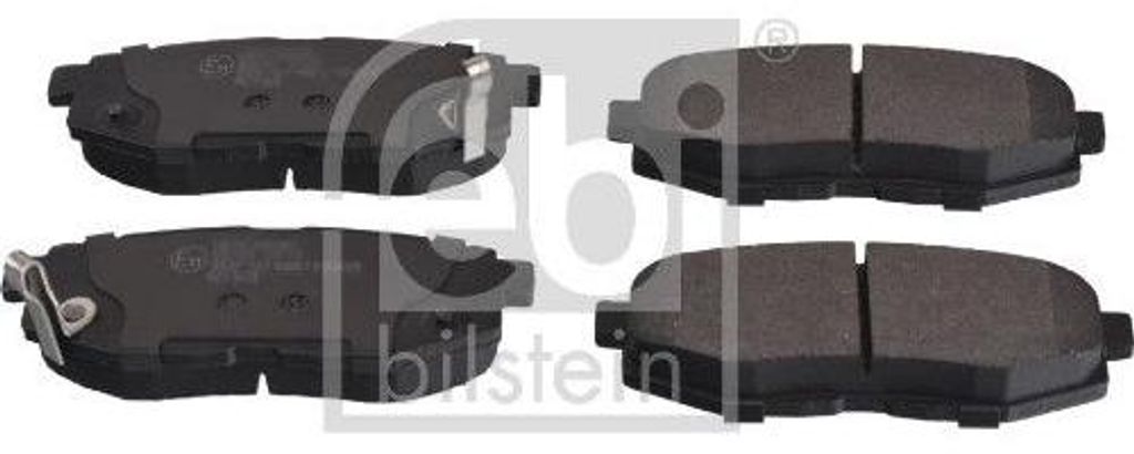 FEBI BILSTEIN 116338 Bremsbelagsatz, Scheibenbremse OE 26696CA000 kompatibel mit GT 86