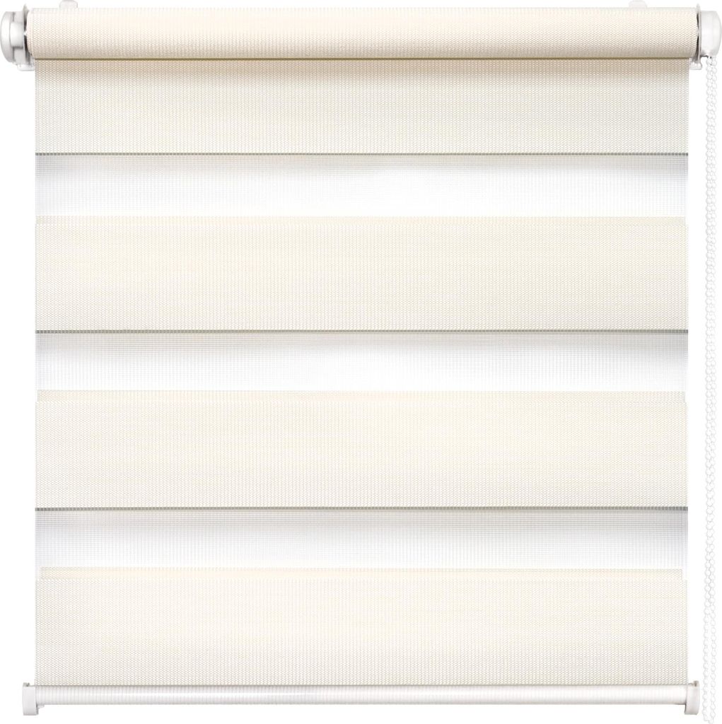 Doppelrollo Natural, Creme, 60x150cm - Duo-Rollo