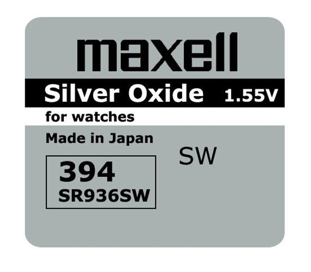 Maxell 18289600, Jednorazowa bateria, SR936SW, Zdjęcie produktu 