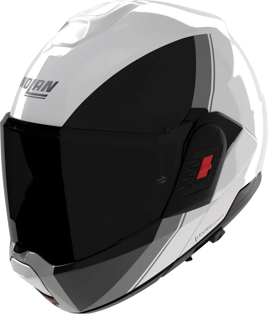 Casque Modulable Nolan N120-1 Flip-Back Homologué P/J Noir et Gris en 58