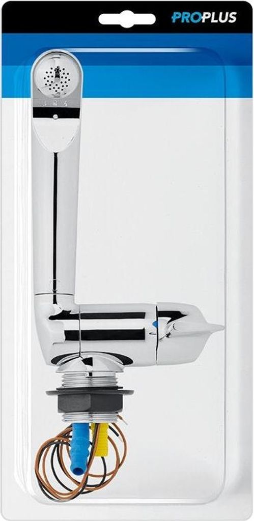 Kaltwasserhahn, Keramik, 12V, 33mm, Chrom