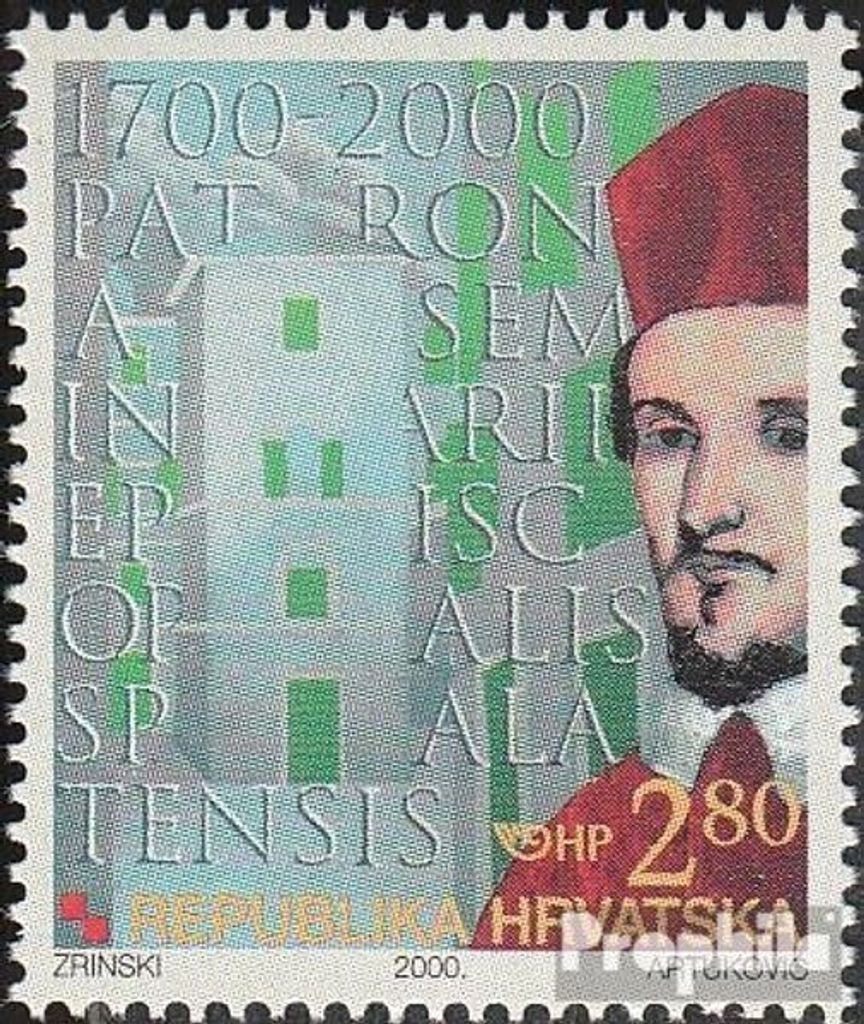 Briefmarken Kroatien 2000 Mi 537 (kompl.Ausg.) postfrisch Gymnasium