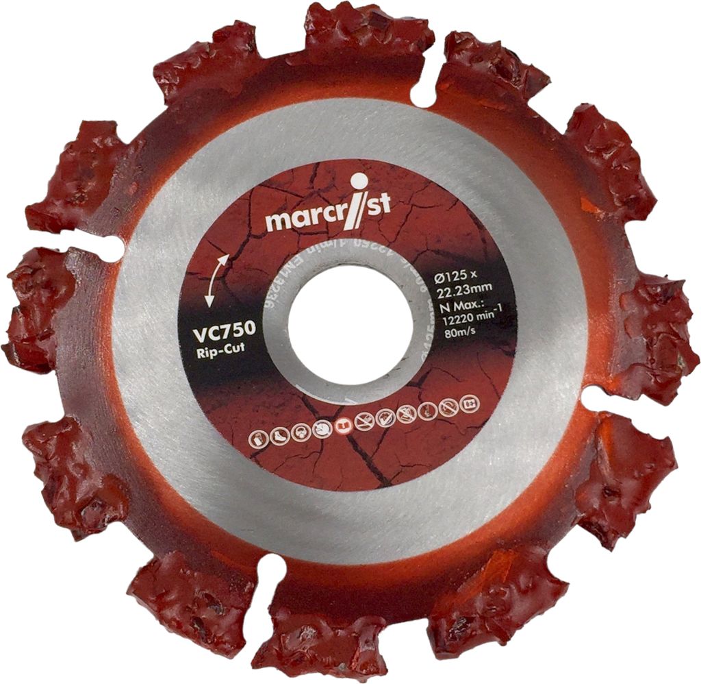 Trennscheibe Marcrist Rip Cut VC750 125 mm - Allesschneider Sägeblatt